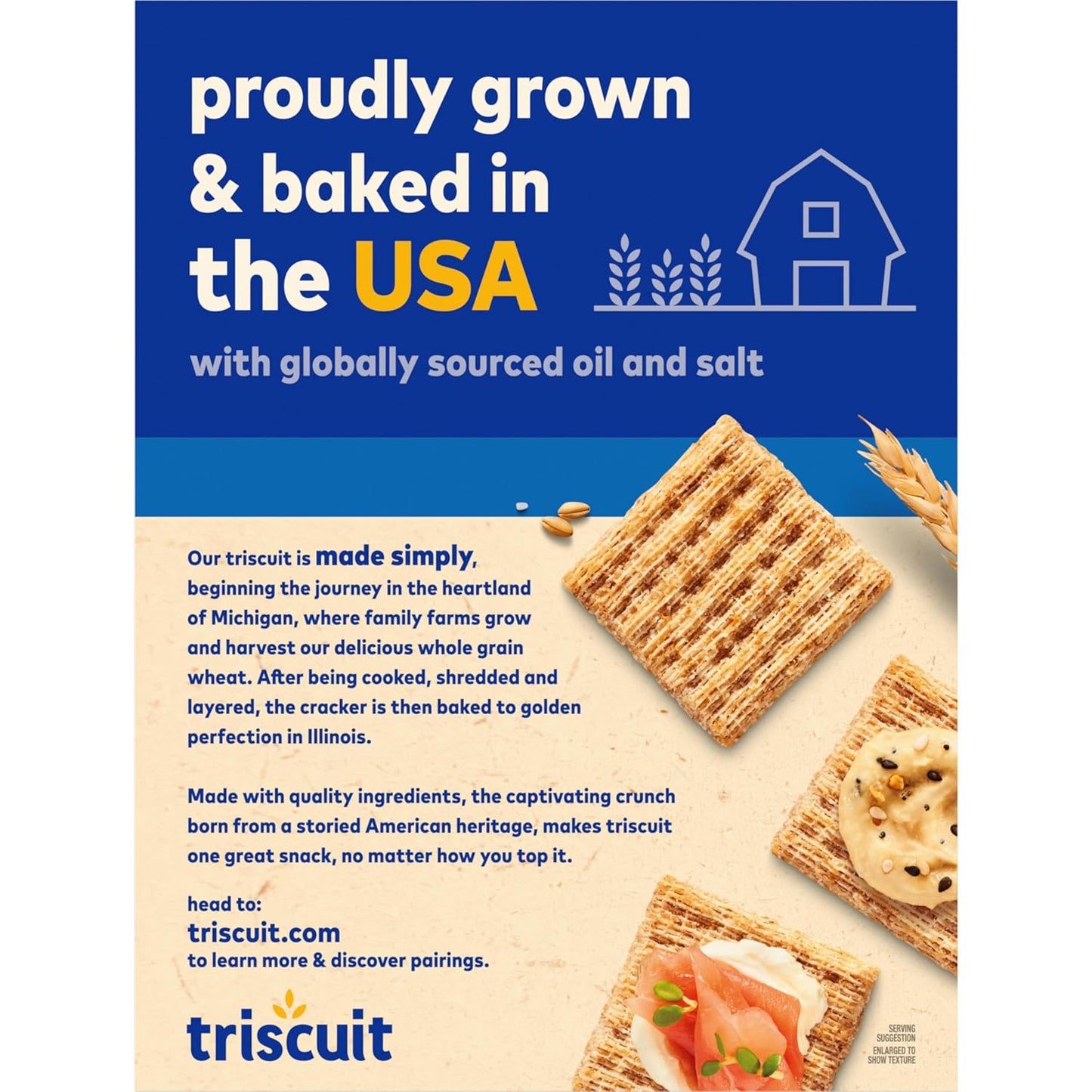 Triscuit Original Party Size Crackers – Durable Crunch for Patio Charcuterie Boards