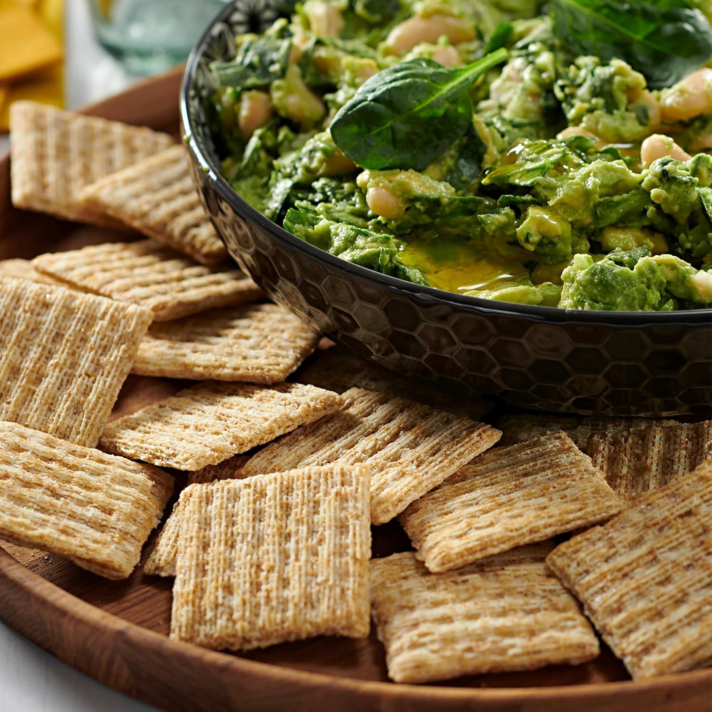 Triscuit Original Party Size Crackers – Durable Crunch for Patio Charcuterie Boards