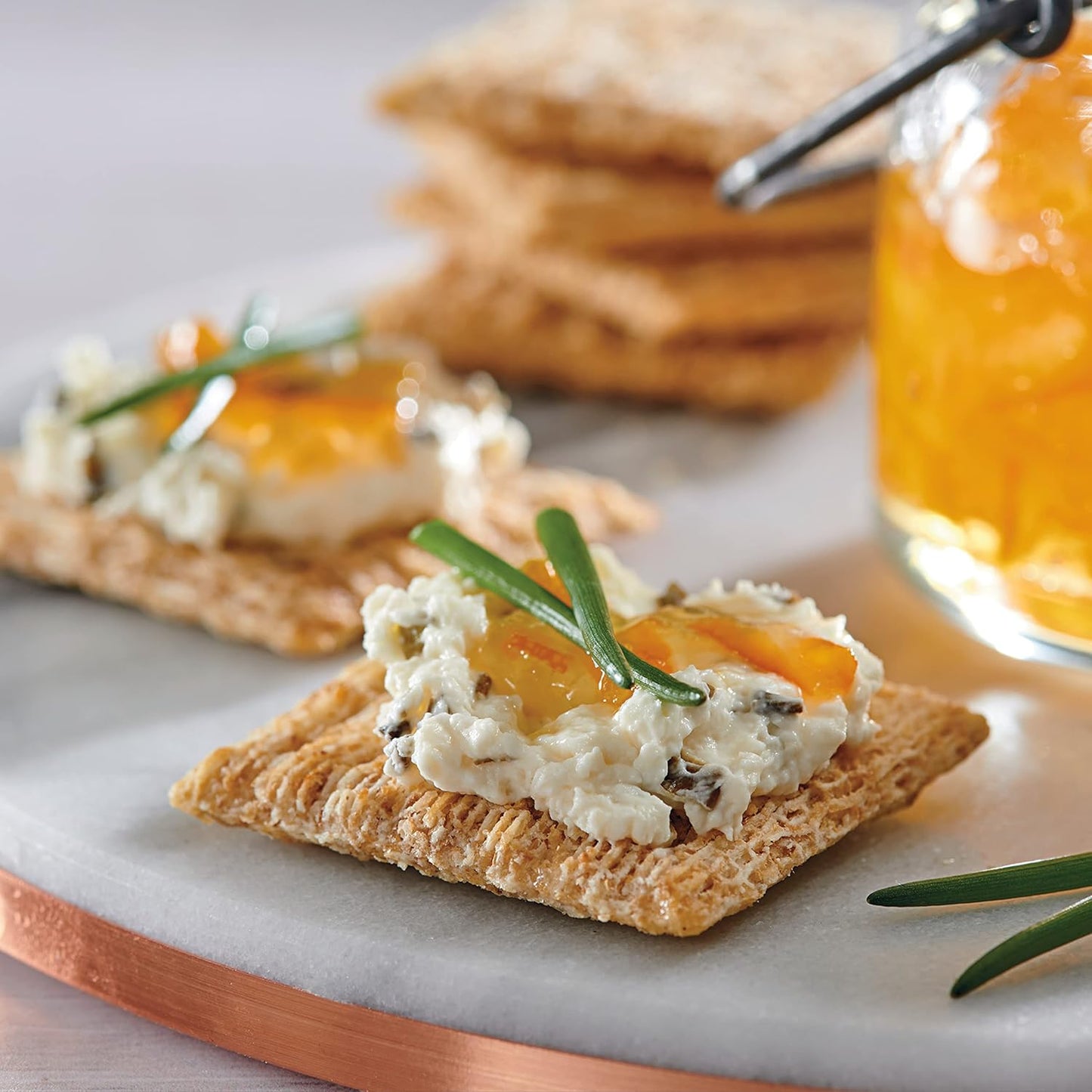 Triscuit Original Party Size Crackers – Durable Crunch for Patio Charcuterie Boards