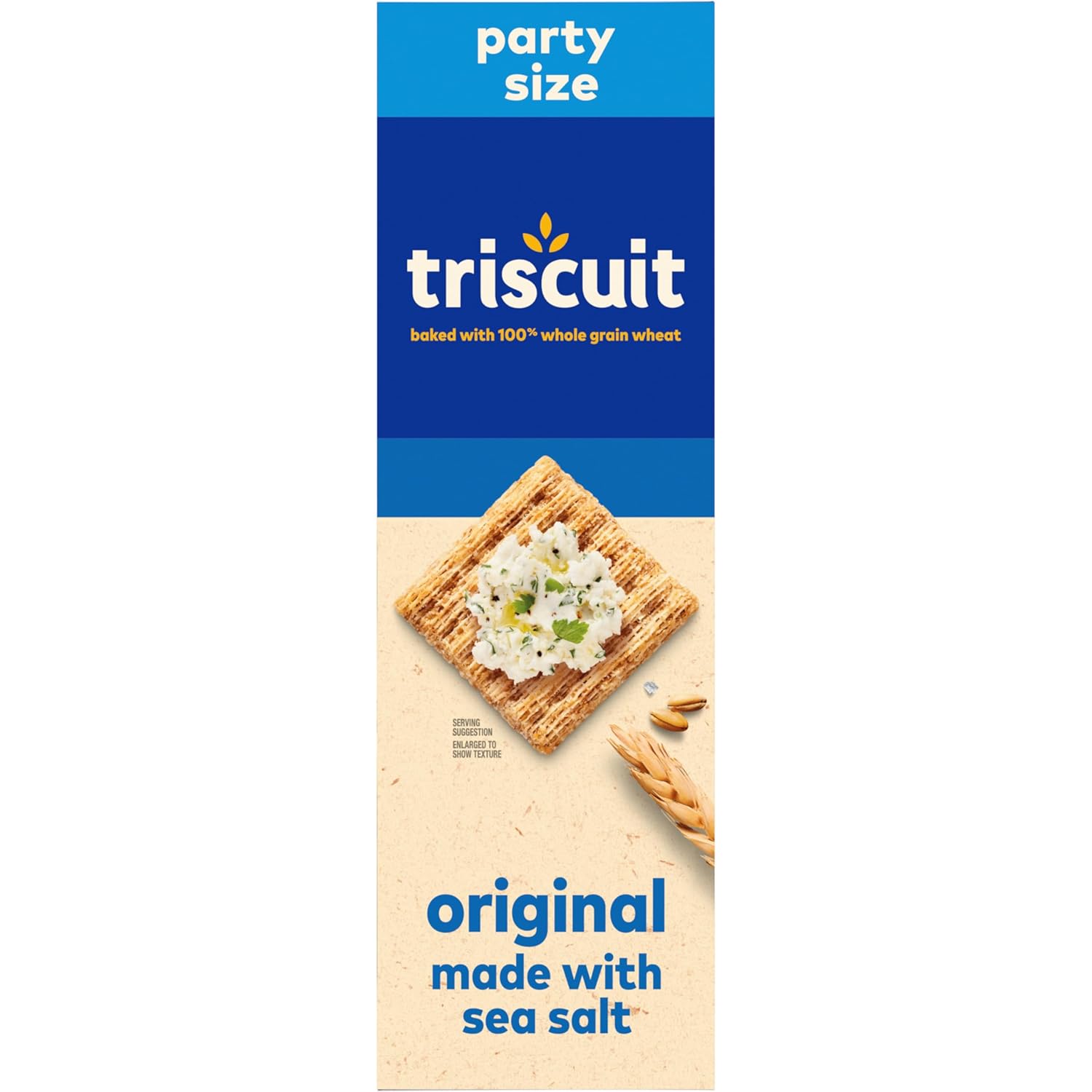 Triscuit Original Party Size Crackers – Durable Crunch for Patio Charcuterie Boards