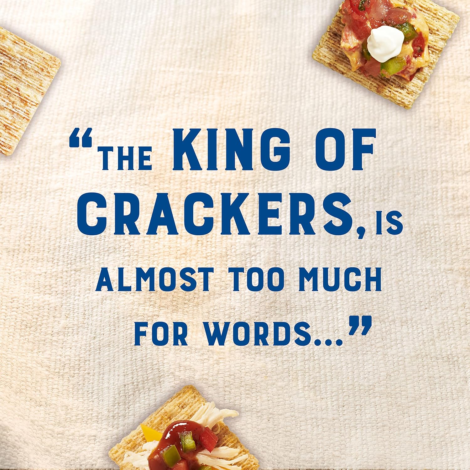 Triscuit Original Party Size Crackers – Durable Crunch for Patio Charcuterie Boards