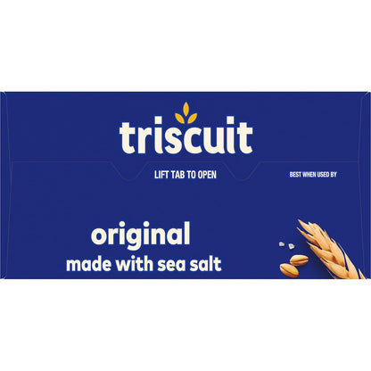 Triscuit Original Whole Grain Wheat Crackers – Durable Whole Grain Cracker for Picnics and Patio Gatherings