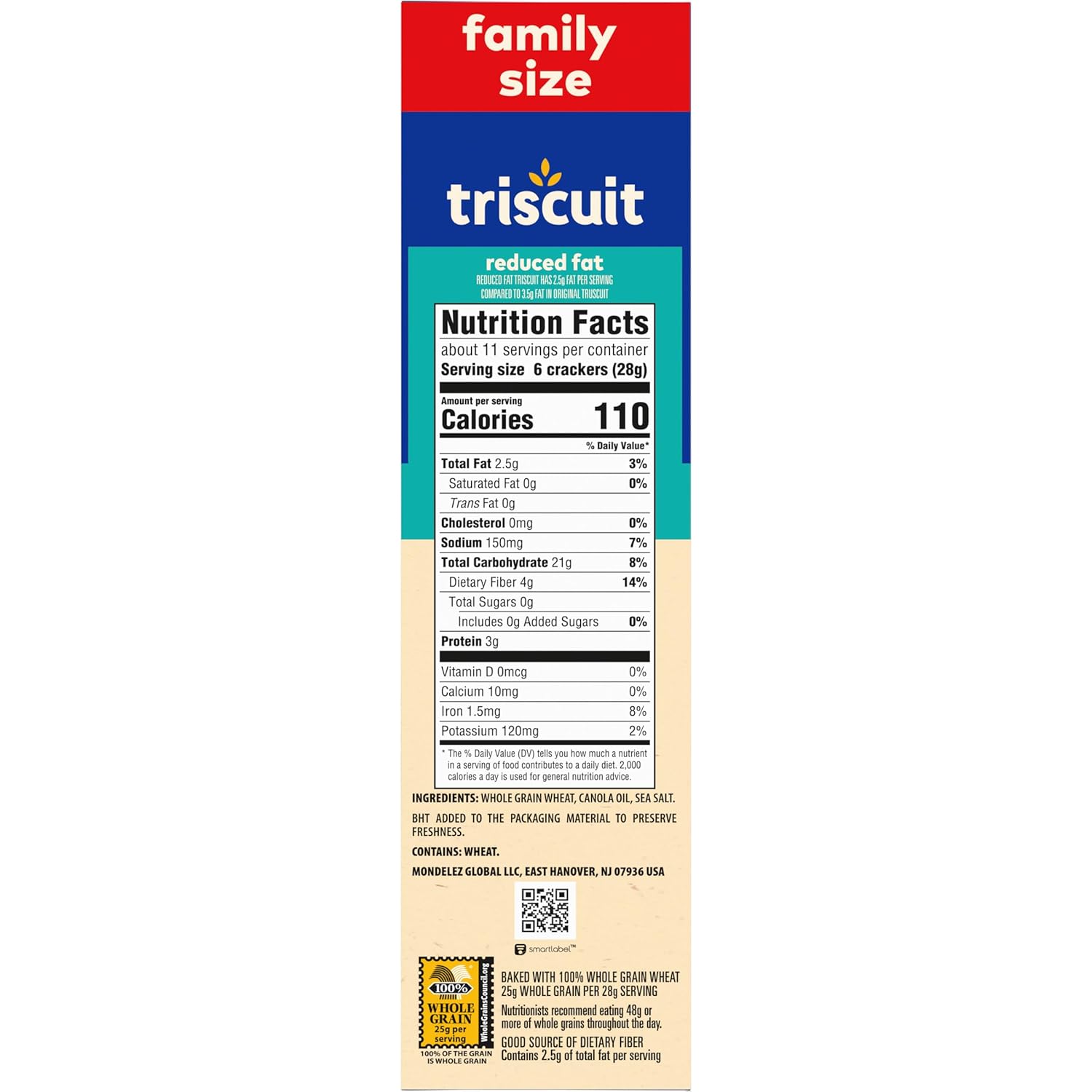 Triscuit Reduced Fat Crackers – Three-Ingredient Pantry Essential for Intentional Minimalist Kitchens