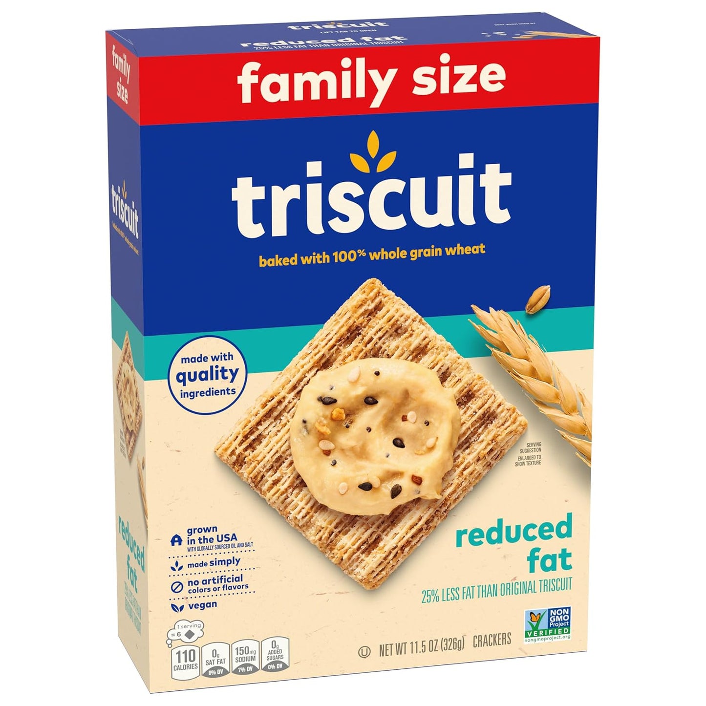 Triscuit Reduced Fat Crackers – Three-Ingredient Pantry Essential for Intentional Minimalist Kitchens