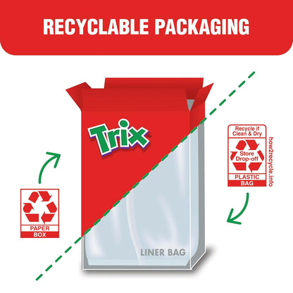 Trix Fruity Cereal – Portable On-the-Go Snack for Family Outings and Road Trips