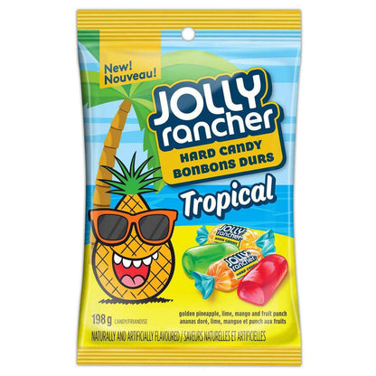 JOLLY RANCHER Tropical Hard Candy – Kid-Friendly Party Favor Bags and Halloween Bowl Fillers for Family Gatherings