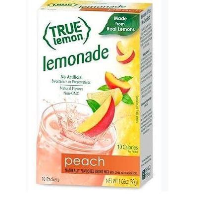 TRUE LEMON Crystalized Lemon Packets – Single-Ingredient Hydration Staple for Clutter-Free Countertops
