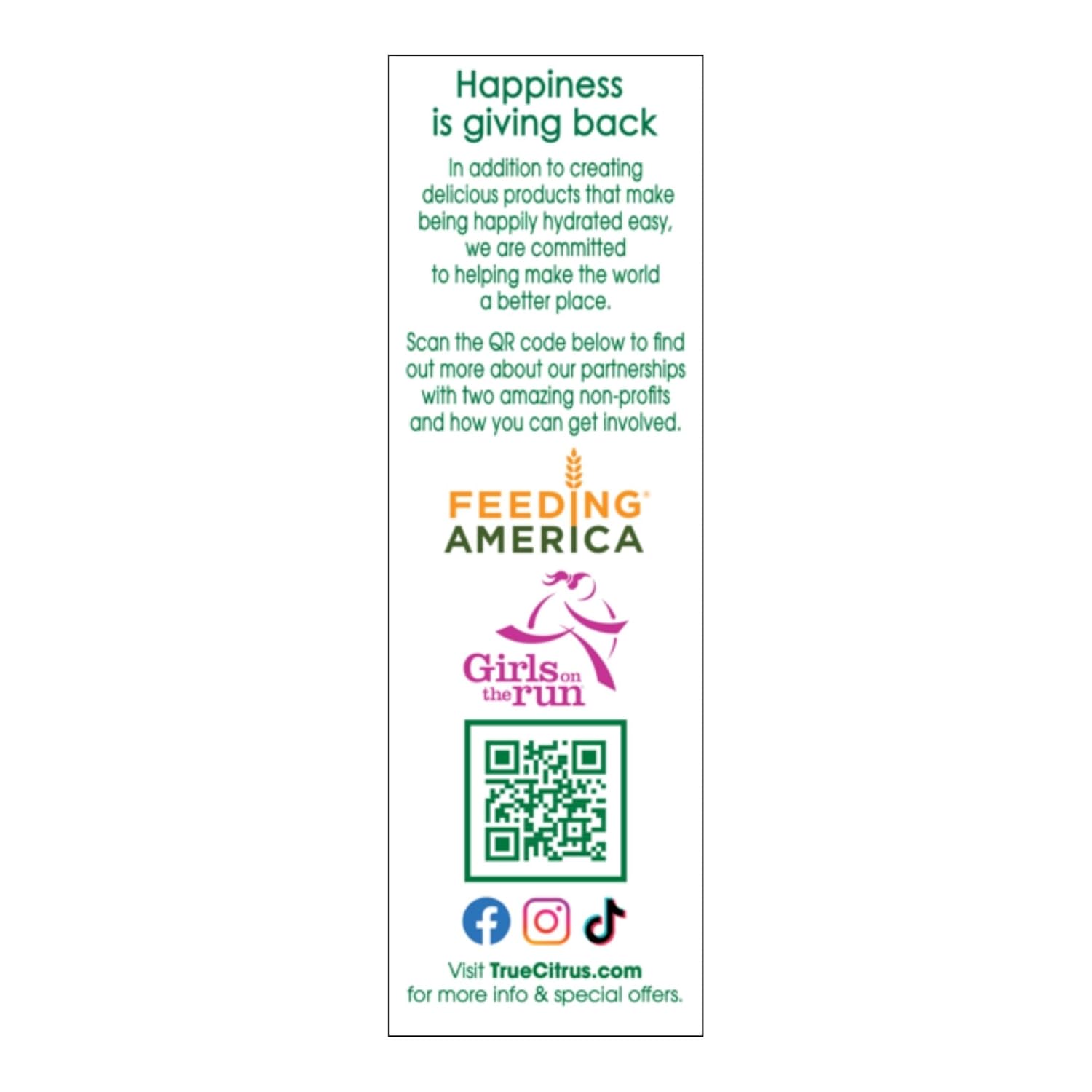 TRUE ORANGE Water Enhancer – Thoughtful Sugar-Free Gift for Health-Conscious Friends and Family