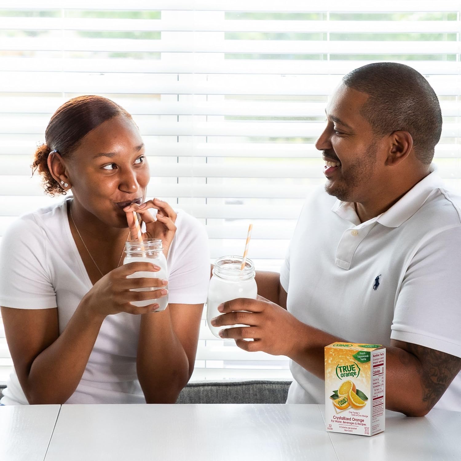 TRUE ORANGE Water Enhancer – Thoughtful Sugar-Free Gift for Health-Conscious Friends and Family