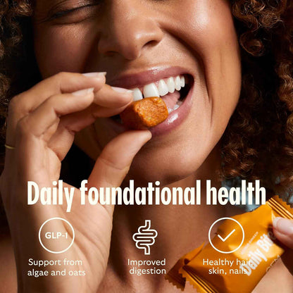 GEM Daily Bites – Mindful Self-Care Supplement for Women, One Calming Chewable Vitamin with Probiotics