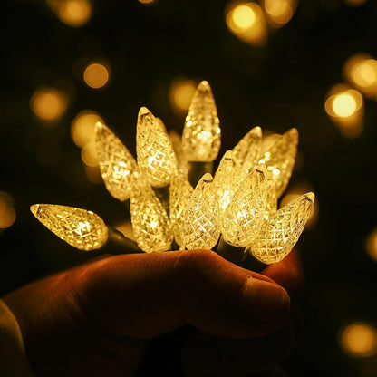 TW SHINE C6 String Lights – Thoughtful Housewarming Gift for Her, 66 FT LED Indoor and Outdoor Decor