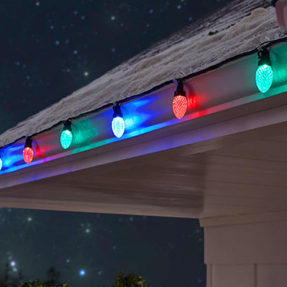 TW SHINE C9 Kids Room Christmas Lights – Cool-Touch 29V Bulbs Safe for Nursery and Playroom