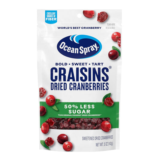 twelve 5 oz resealable pouches for freshness and grab-and-go convenience