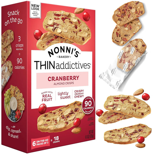 twice-baked thin cookie construction for crispy-yet-chewy bite