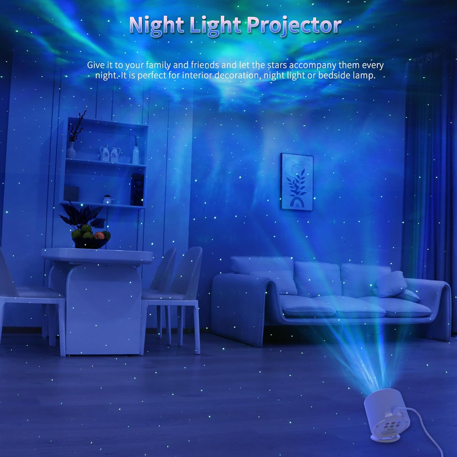 two angle adjustable base for versatile projection