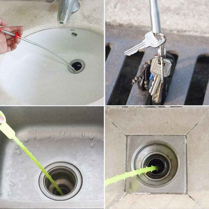 DR.PEN 35.4 in Drain Snake Tool – No Harsh Chemicals Needed for Safe Unclogging
