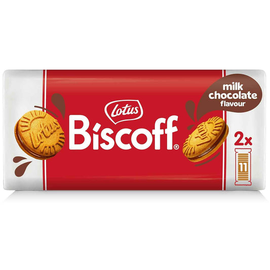 Lotus Biscoff Sandwich Cookies Vanilla – Mindful Afternoon Tea Break Snack, Balanced Sweetness with Warm Cinnamon Spice