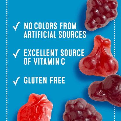 two flavor variants: assorted fruit and berry