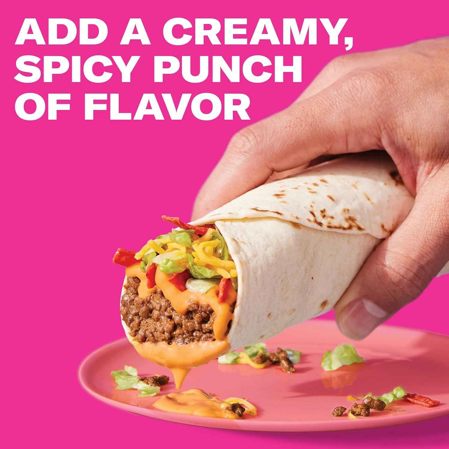 Taco Bell Creamy Chipotle Sauce – Family Dinner Finisher for Kid-Friendly Taco Nights and Lunchbox Wraps