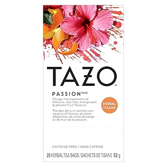 two flavor variants in the line: passion (tropical) and wild sweet orange (citrus)