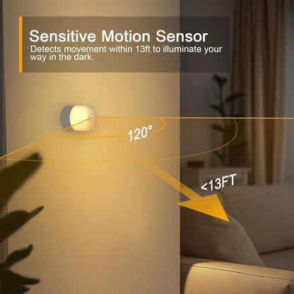 two operating modes: auto (20-second auto-off) and constant on