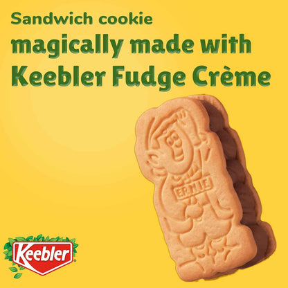 Keebler E.L. Fudge Double Stuffed Elfwich Cookies – Packable School Lunchbox Treat for Kids' Lunches