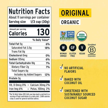 Purely Elizabeth Granola – Lunchbox-Safe Snack for Kids with Gluten Sensitivities
