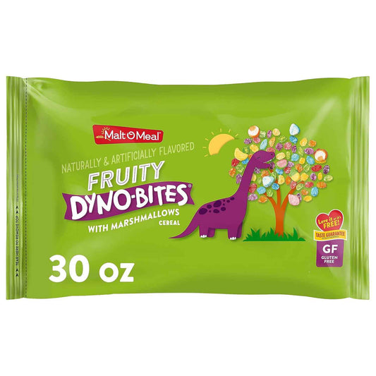 Malt-O-Meal Gluten Free Dyno Bites Cereal for Wheat Sensitive Family Wellness Pantry
