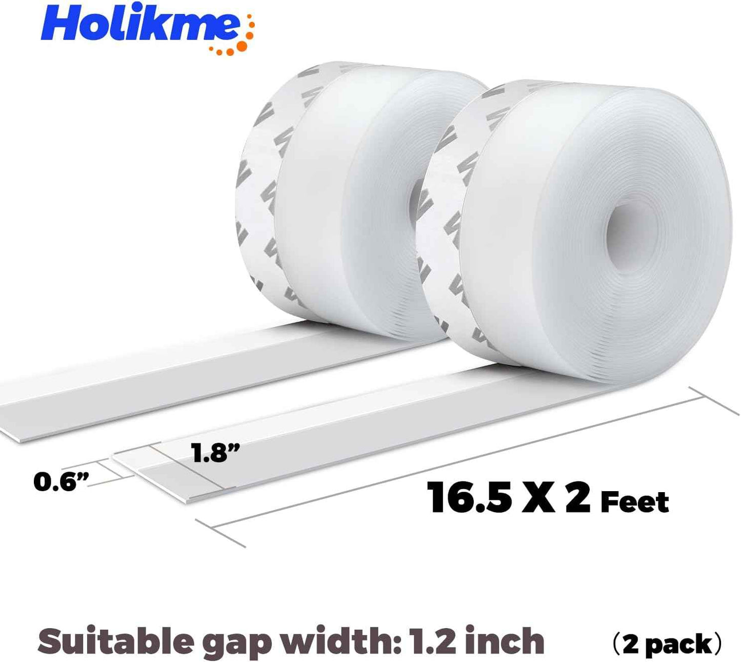 Holikme Weather Stripping Door Seal – Quiet Bedroom Window Insulation for Deeper, Restful Sleep