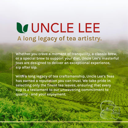 Uncle Lee's Organic Matcha Green Tea Bags – Thoughtful Wellness Gift for Mom and Her Birthday Morning