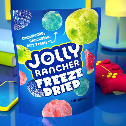 JOLLY RANCHER Freeze Dried Candy - Portable Picnic Snack for Patio and Outdoor Dining