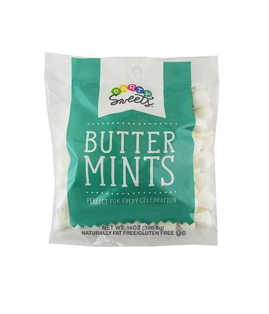 Hospitality Mints White Buttermints 14 oz – Cozy Living Room Candy Dish Decor, Classic Buttermint