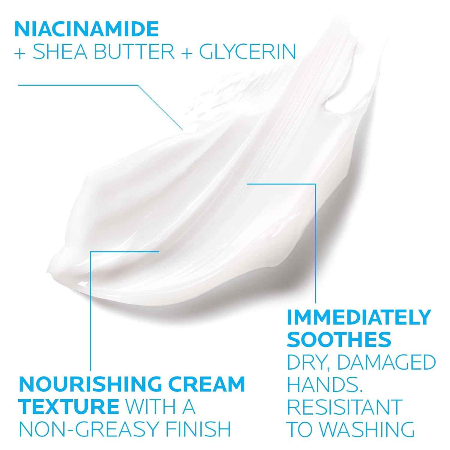 La Roche-Posay Cicaplast Hand Cream – Safe, Non-Toxic Moisturizer for Sensitive Skin & Families