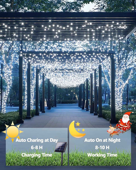 Lumify Solar String Lights 2 Pack 144FT – Thoughtful Housewarming Gift for New Homeowners and Hosts