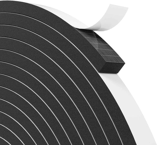 Velluore EVA Soundproof Foam Tape – Restful Sleep Insulation for Bedroom Windows and Doors
