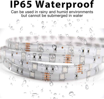 DAYBETTER Waterproof LED Strip Lights – Housewarming Gift for Women and Moms with 32.8ft of Customizable Color