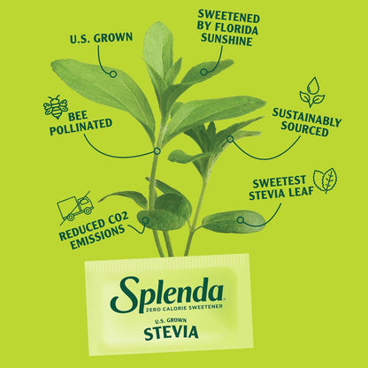 us-grown stevia leaf sourced from splenda's own central florida farm