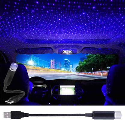 LEDCARE USB Star Projector Lamp – Cozy Bedroom Decor Accent, Ambient Star Light for Ceiling and Walls