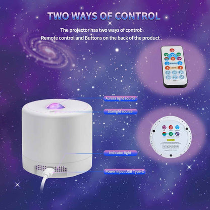 [Brand Name] Galaxy Star Projector – Bedtime Wind-Down Light for Adults, Calming Nebula Glow with Auto Timer