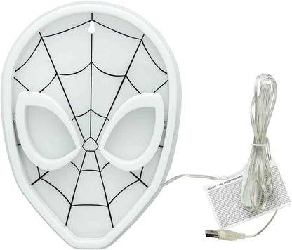 Spider-Man LED Neon Light – Safe Night Light for Kids Bedroom, Cool to Touch Plastic Wall Decor for Boys and Girls