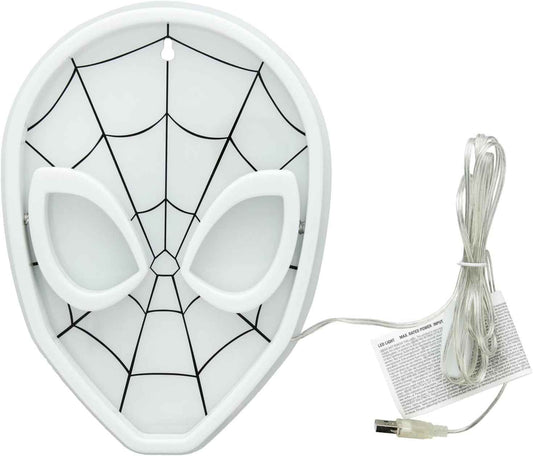 Spider-Man LED Neon Light – Safe Night Light for Kids Bedroom, Cool to Touch Plastic Wall Decor for Boys and Girls