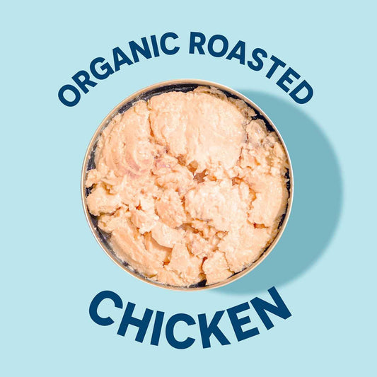 Wild Planet Organic Roasted Chicken Breast – Clean Lunchbox Protein for School and Daycare, 5oz Can