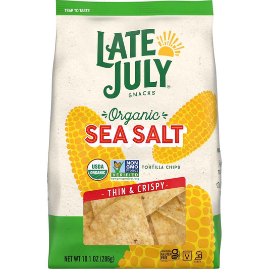 Late July Organic Tortilla Chips – Clean-Label Crunch for Mindful Midday Snacking