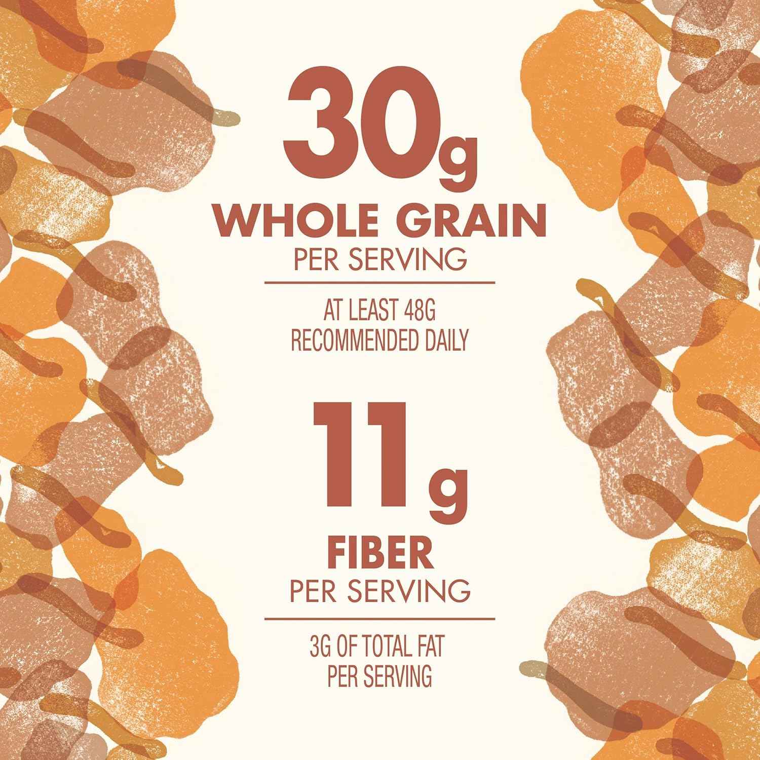 Cascadian Farm Hearty Morning Fiber Cereal for After-School Snack Bowls, USDA Organic Family Cereal