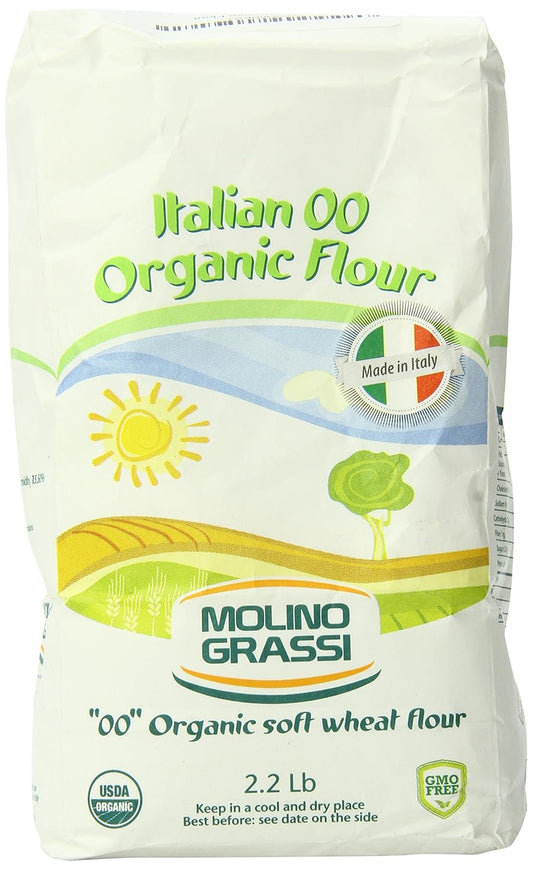 usda organic certified soft wheat flour from italy