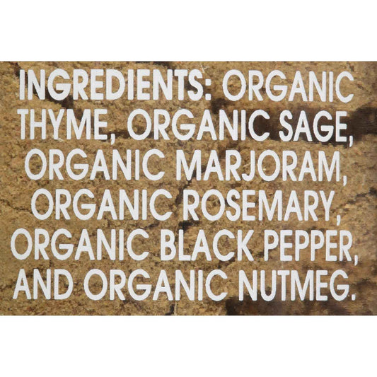 McCormick Gourmet Organic Poultry Seasoning – Thoughtful Housewarming Gift for New Home Cooks, Holiday Roast Spice Blend