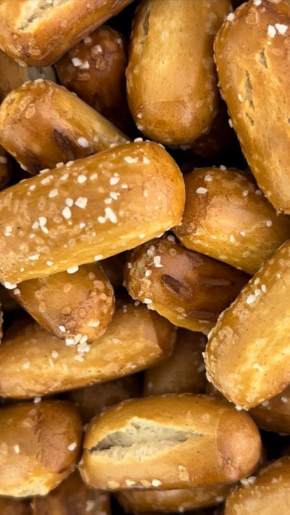 Utz Sourdough Pretzel Nuggets 52 oz Barrel – Break Room and Office Desk Drawer Snack to Power Through Workdays