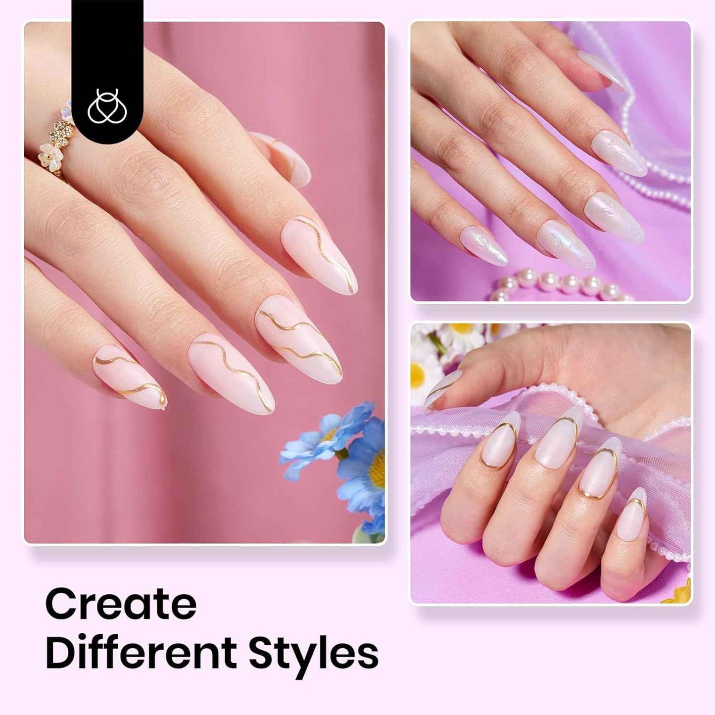 Beetles Matte Gel Top Coat – Safer At-Home Manicure Choice, 9-Ingredient Low-Odor Non-Toxic Matte Formula for Clean Air