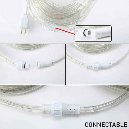 Lumiglow Rope Lights 50ft – Thoughtful Housewarming Gift for Her, Waterproof LED Decor for Any Room