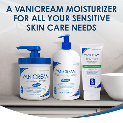 Vanicream Moisturizing Lotion – Single Bottle Skincare Simplifier for Minimalist Bathroom Routines